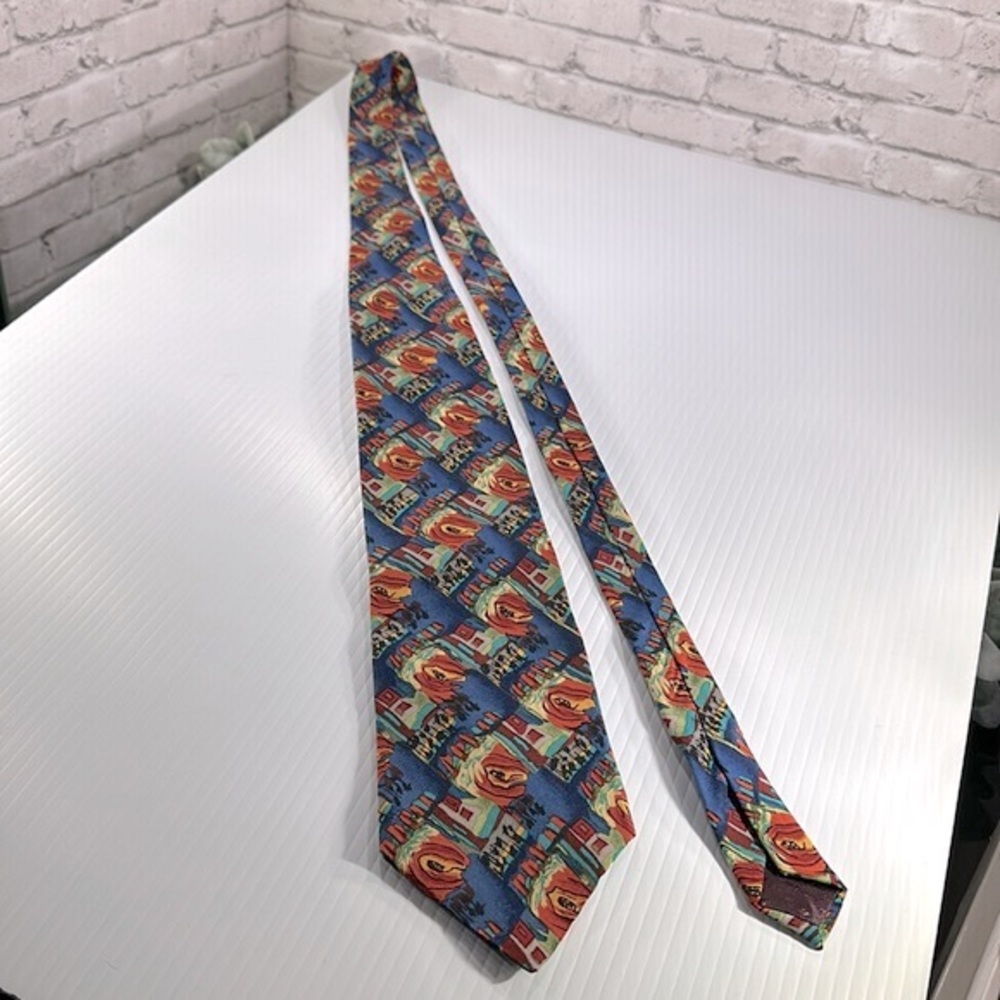 Jerry Garcia Tie Collection - 100% Silk Tennis Shoe Escape Collection ✨EUC✨